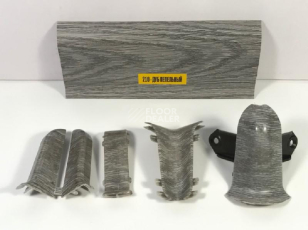 Плинтус Плинтус Ideal Comfort 55mm Дуб пепельный 210 фото 1 | FLOORDEALER